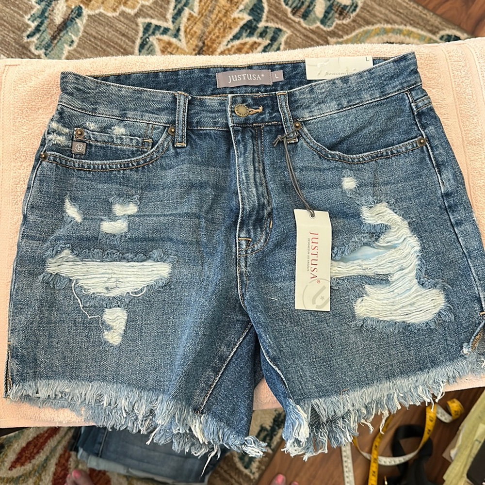 New With Tags - JUSTUSA Denim Shorts